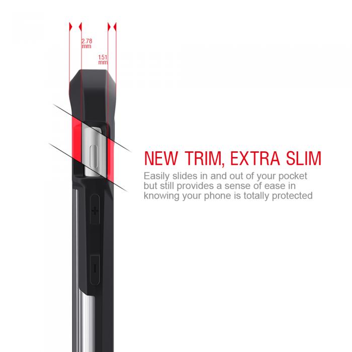 ItSkins - Itskins Spina Skal till iPhone 7 Plus - Clear