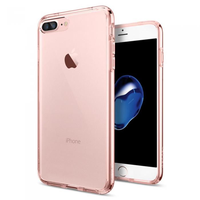 UTGATT5 - SPIGEN Ultra Hybrid Skal till iPhone 7 Plus - Rose Crystal