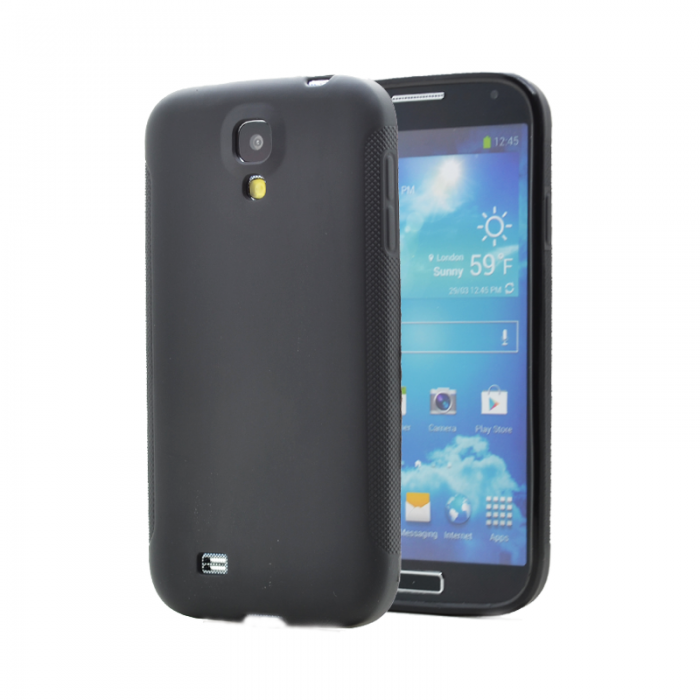 A-One Brand - Grip FlexiSkal till Samsung Galaxy S4 - i9500 (Svart)
