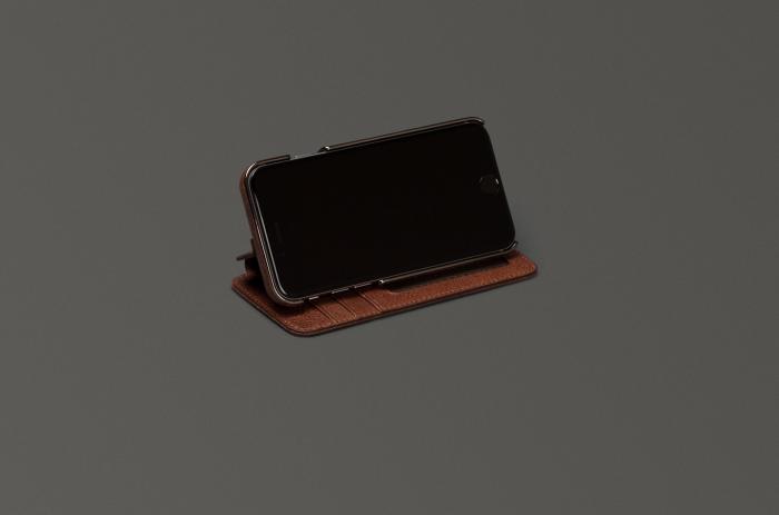 UTGATT5 - Sena Heritage kta Lder PlnboksFodral till Apple iPhone 6(S) Plus - Svart