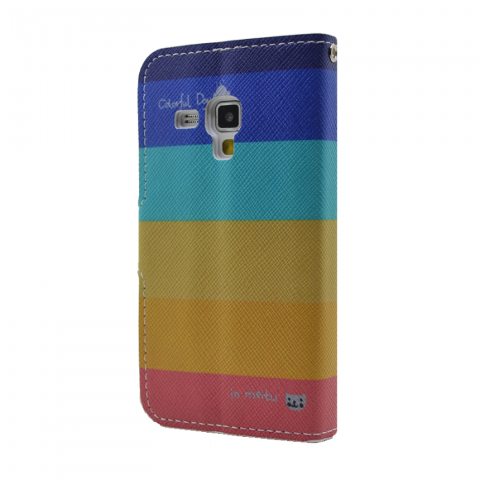 UTGATT5 - Plnboksfodral till Samsung Galaxy Trend - Colorful Day