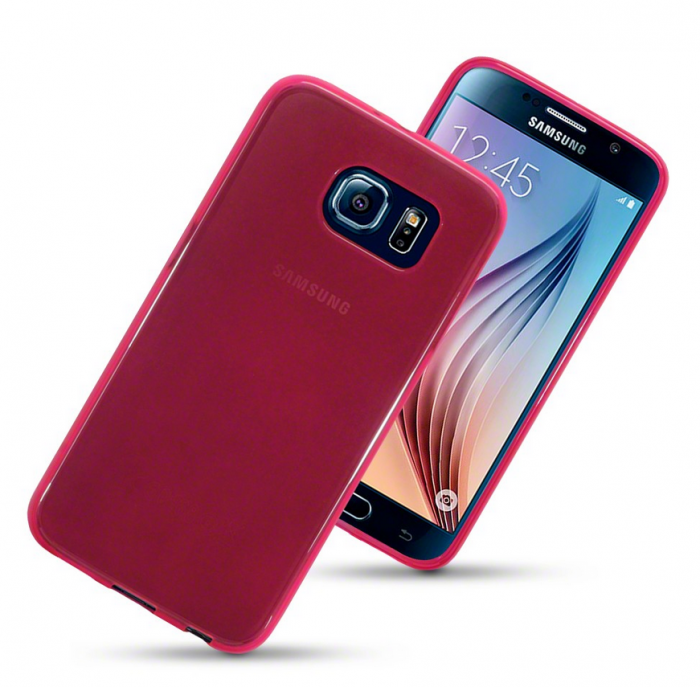 UTGATT5 - Flexicase skal till Samsung Galaxy S6 - Rosa