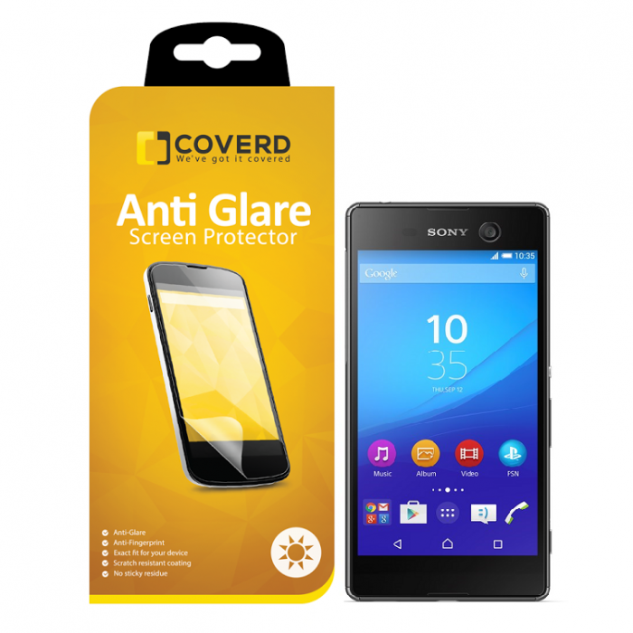 CoveredGear - CoveredGear Anti-Glare skrmskydd film till Sony Xperia M5