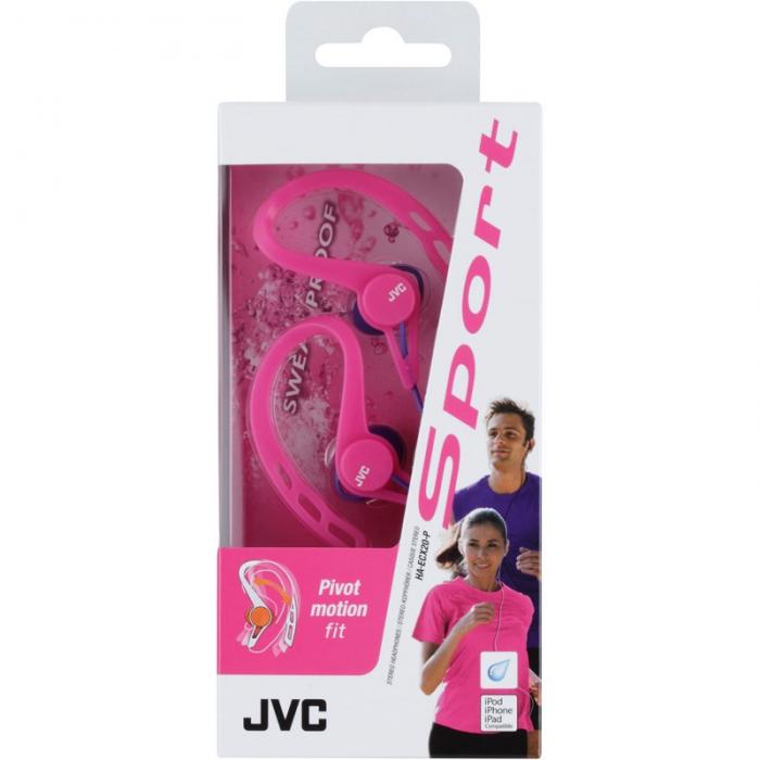 UTGATT4 - JVC Hrlur ECX20 Sport In-Ear Clip Rosa