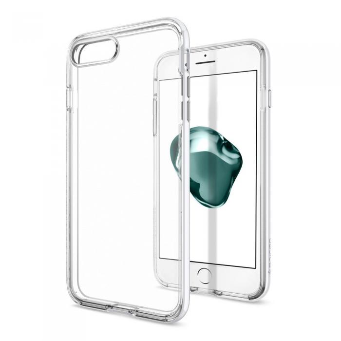 UTGATT5 - SPIGEN Neo Hybrid Crystal Skal till Apple iPhone 7 Plus - Jet White