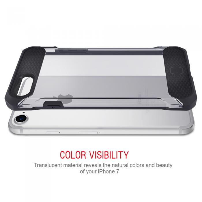 ItSkins - Itskins Spina Skal till iPhone 7 Plus - Clear