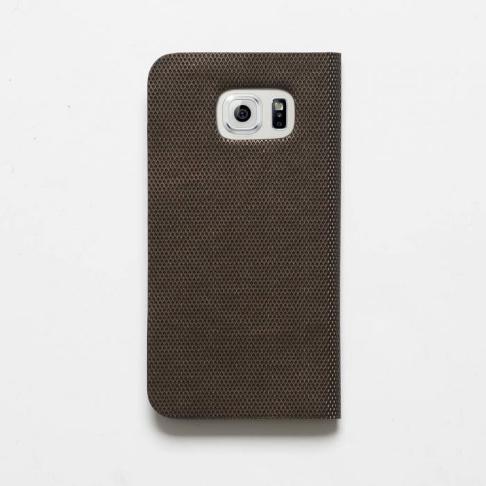 UTGATT5 - Zenus Metallic Diary Plnboksfodral till Samsung Galaxy S6 - Bronze