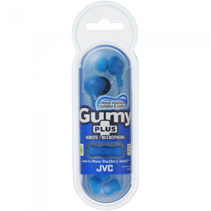 UTGATT1 - JVC Hrlur FR6 Gumy Plus Mic Bl