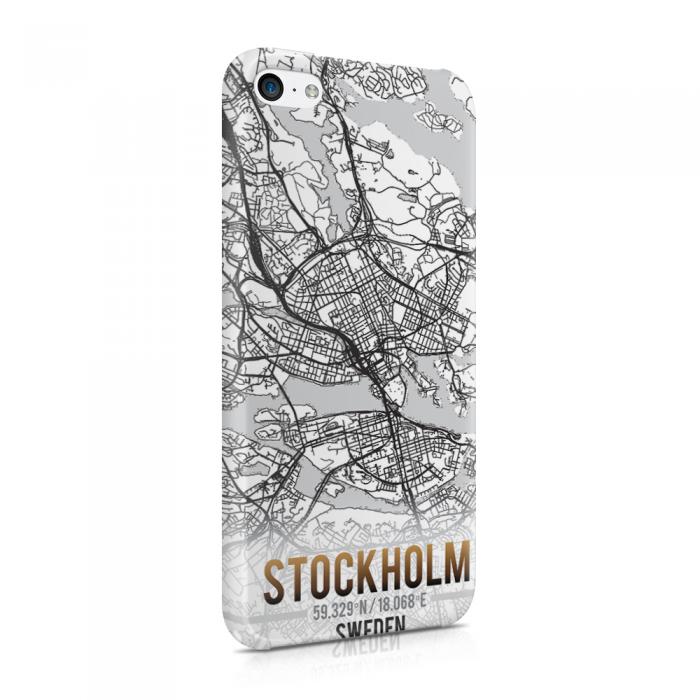 UTGATT5 - Skal till Apple iPhone 5C - Stockholm Karta