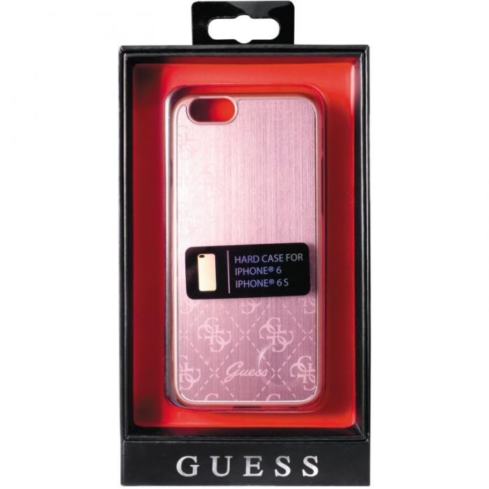 UTGATT5 - Guess iPhone 6(S) Aluminium Hard Cover - Rose Gold