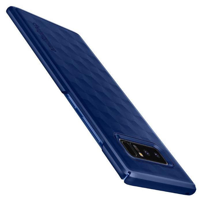 UTGATT5 - SPIGEN Thin Fit Skal till Samsung Galaxy Note 8 - Deep Blue