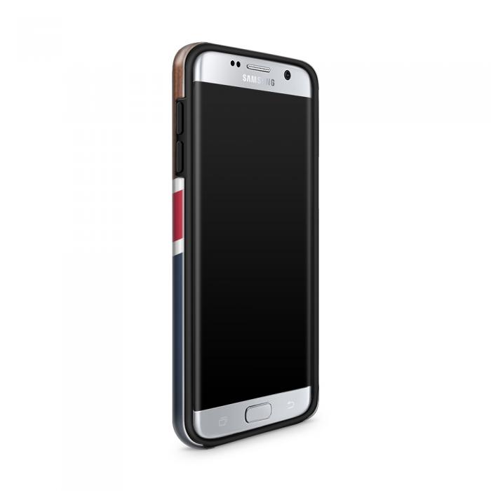 UTGATT5 - Tough mobilskal till Samsung Galaxy S7 Edge - Dark Marble New England