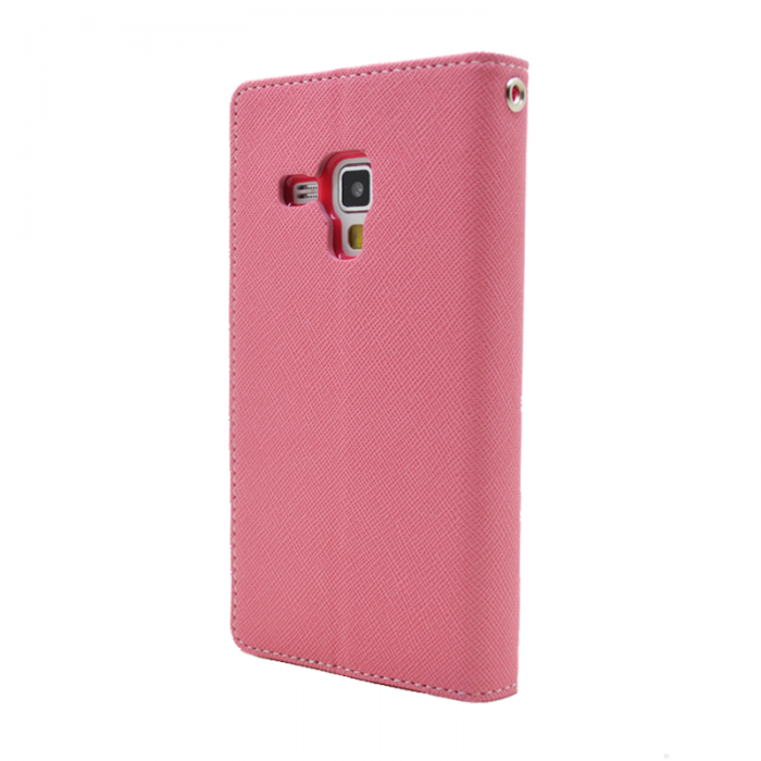 UTGATT5 - Mercury Fancy Diary Plnboksfodral till Samsung Galaxy Trend (Rosa)