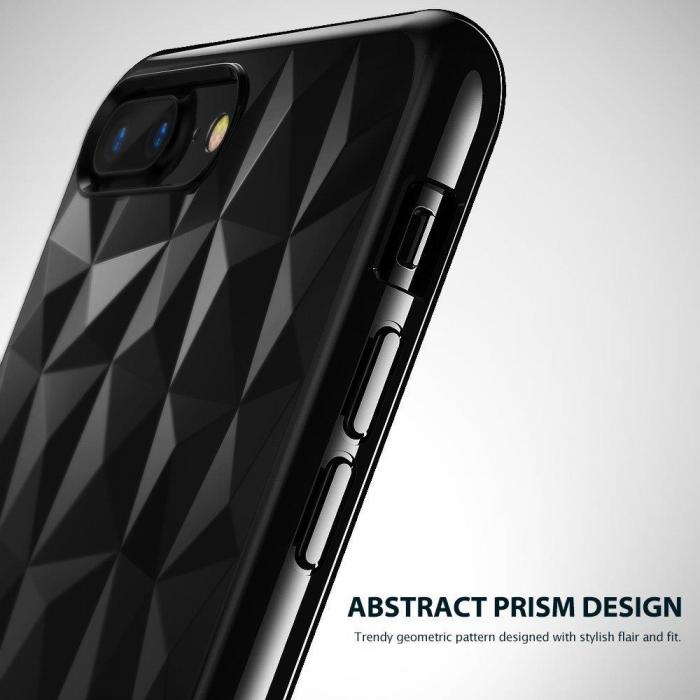 UTGATT1 - Ringke Air Prism Skal till iPhone 8 Plus / 7 Plus - Ink Black