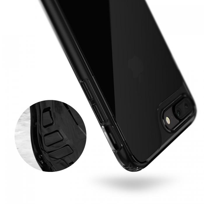 UTGATT5 - Caseology Waterfall Skal till Apple iPhone 7 Plus - Jet Black