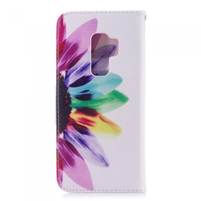 UTGATT4 - Plnboksfodral till Samsung Galaxy S9 Plus - Colorful Petals