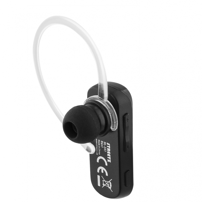 UTGATT5 - STREETZ Mono Bluetooth headset, V3.0+EDR, svart