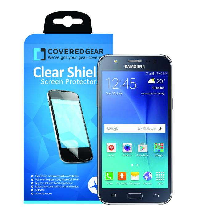 UTGATT5 - CoveredGear Clear Shield skrmskydd till Samsung Galaxy J5
