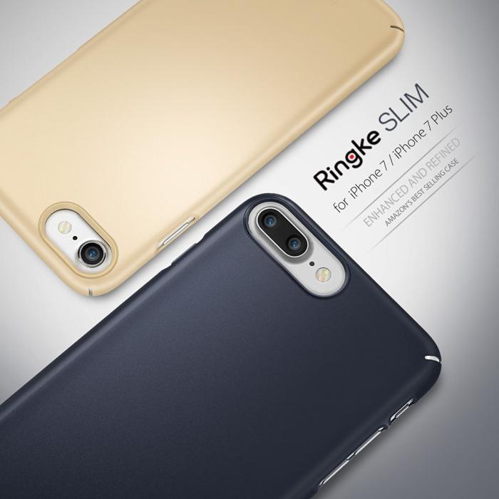 Rearth - Ringke Slim Skal till Apple iPhone 7 Plus - Rose Gold
