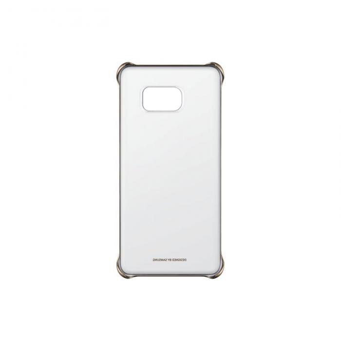 UTGATT5 - Samsung Galaxy S6 Edge Plus Clear Cover - Guld