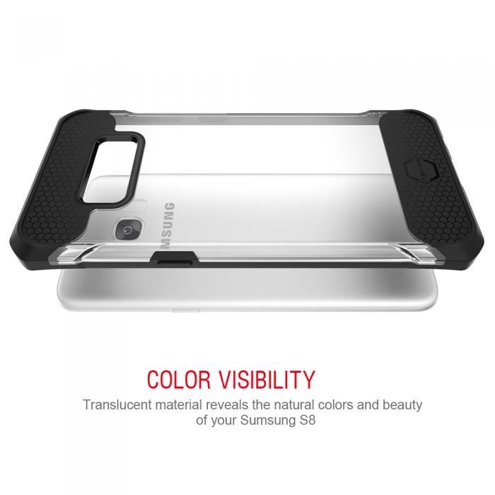 ItSkins - Itskins Spina Skal till Samsung Galaxy S8 Plus - Clear