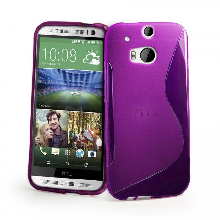 UTGATT5 - FlexiSkal till HTC One M8 - Lila