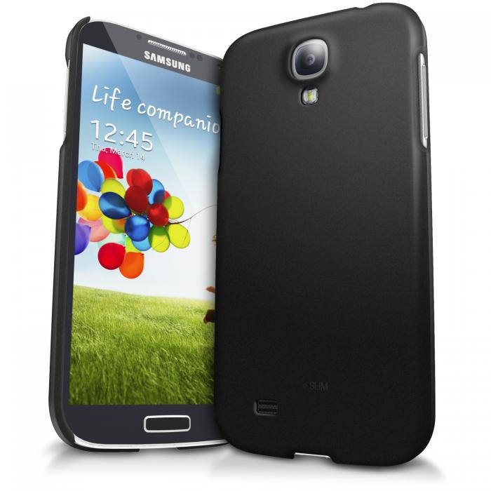UTGATT4 - RINGKE Baksideskal till Samsung Galaxy S4 i9500 - (Svart)
