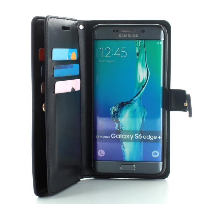 CoveredGear - CoveredGear Liberty Wallet till Samsung Galaxy S6 Edge+ (Svart)