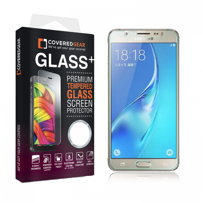 UTGATT5 - CoveredGear hrdat glas skrmskydd till Samsung Galaxy J5 (2016)