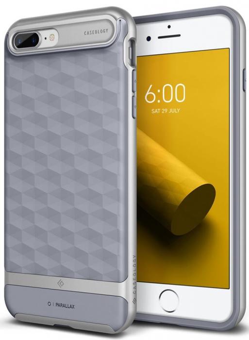 UTGATT4 - Caseology Parallax Skal till iPhone 8 Plus / 7 Plus - Ocean Grey