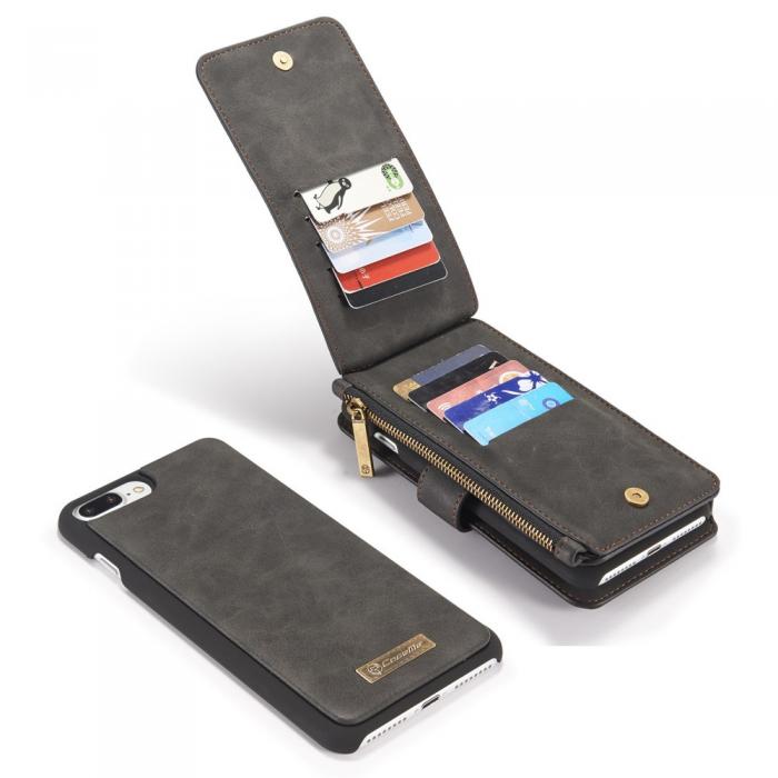 UTGATT5 - Caseme Plnboksfodral till iPhone 7/8 Plus - Svart