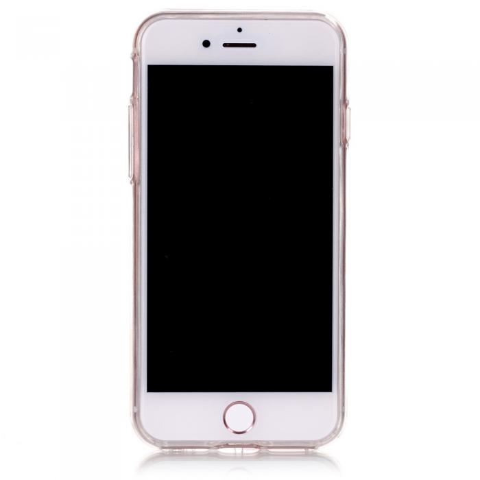 UTGATT5 - FlexiSkal till iPhone 7/8/SE 2020 - Rosa Blommor