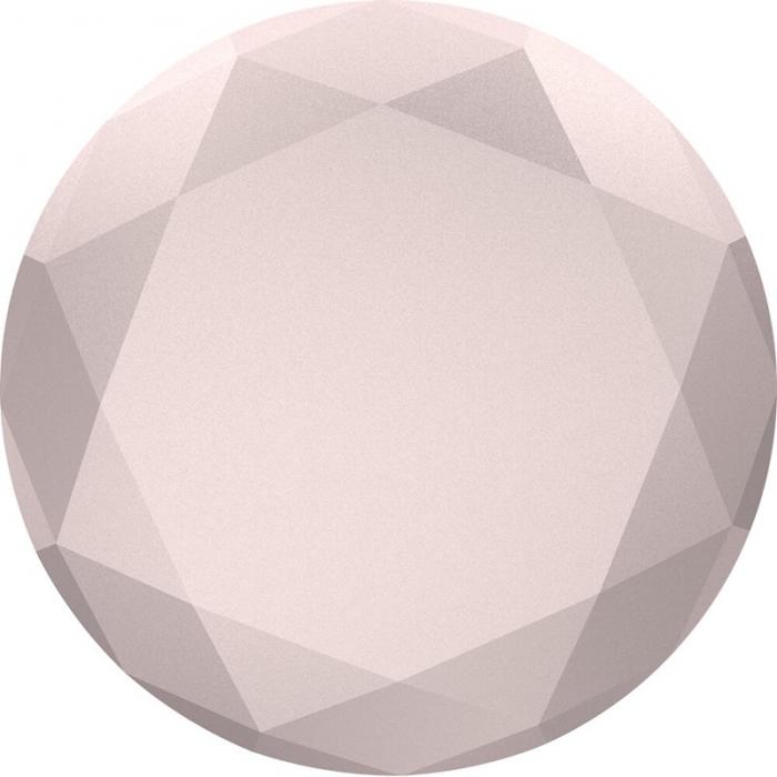 UTGATT5 - Popsockets Hllare/ Stll - Rose Gold Metallic Diamond