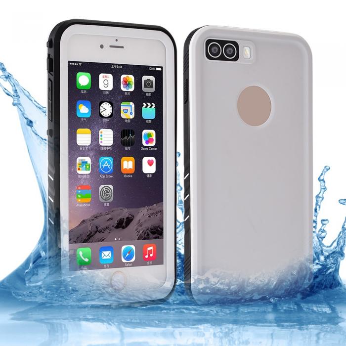 UTGATT5 - Vattenttt fodral till Apple iPhone 7 Plus - Vit