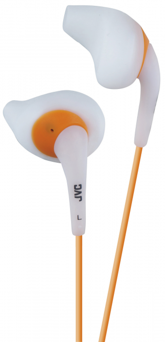 UTGATT5 - JVC HA-EN10-W-E In-Ear Sport Hrlurar - Vit/Orange