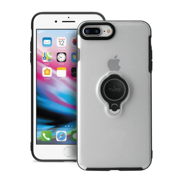 UTGATT1 - Puro - Magnet Ring Cover iPhone 8 Plus/7 Plus - Transparent