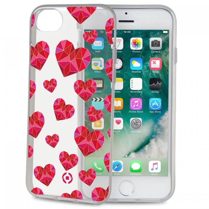 UTGATT4 - Celly Skal Hearts iPhone 8/7/6/6S