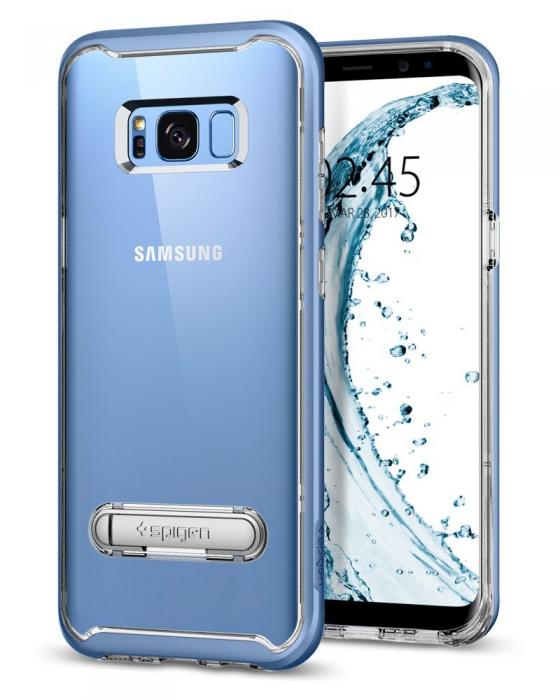 UTGATT5 - SPIGEN Crystal Hybrid Skal till Samsung Galaxy S8 Plus - Bl