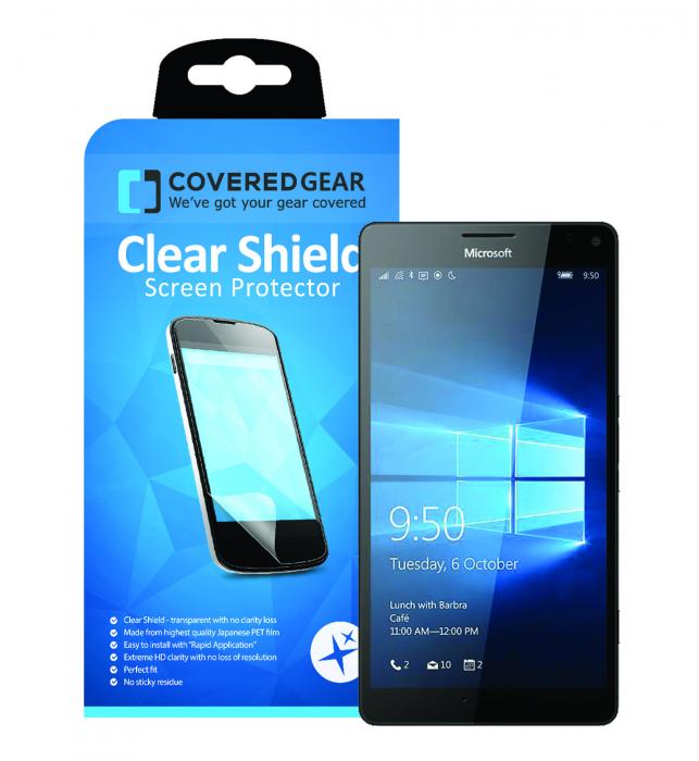 UTGATT5 - CoveredGear Clear Shield skrmskydd till Microsoft Lumia 950