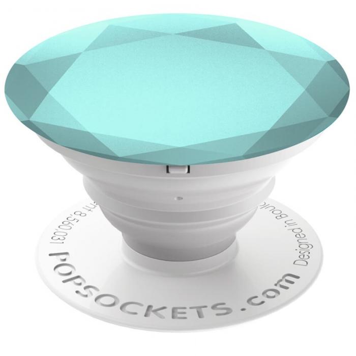 UTGATT5 - PopSockets Glacier Metallic Diamond Grip med Stllfunktion Premium Diamond