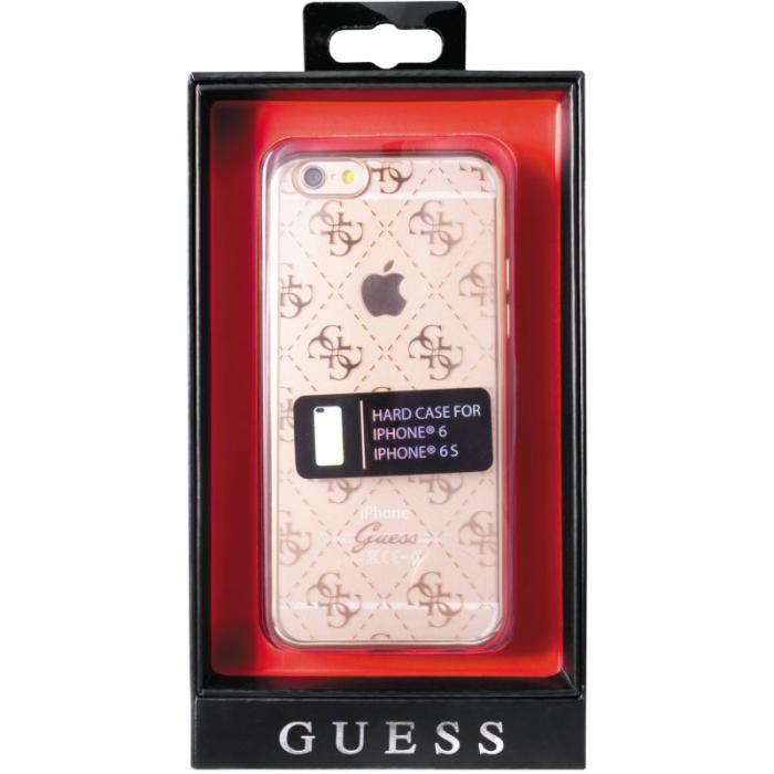 UTGATT5 - Guess Mobilskal till iPhone 6(S) - Rose Gold/Transparent