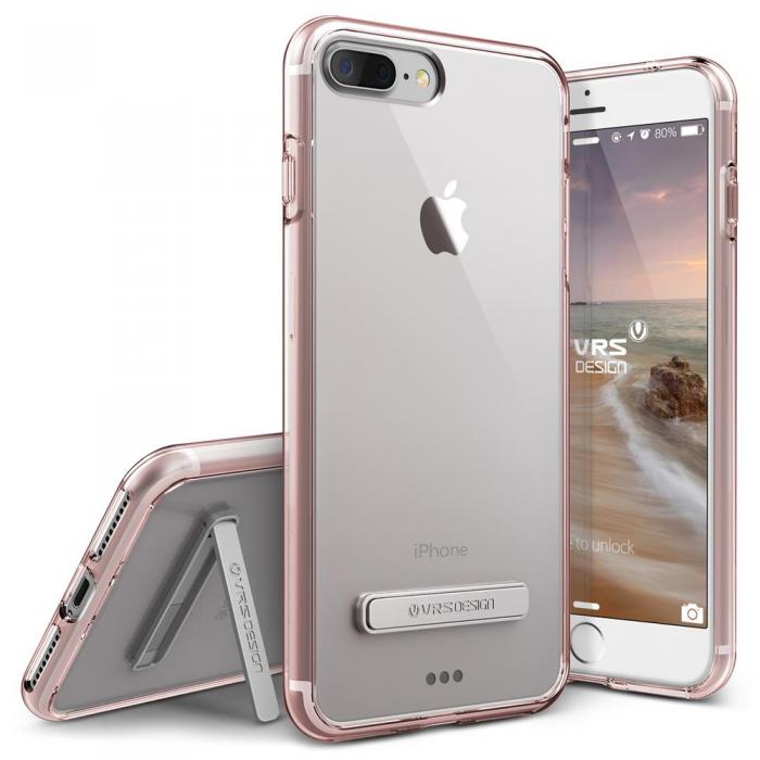 UTGATT5 - Verus Crystal Mixx Skal till Apple iPhone 7 Plus - Rose Gold