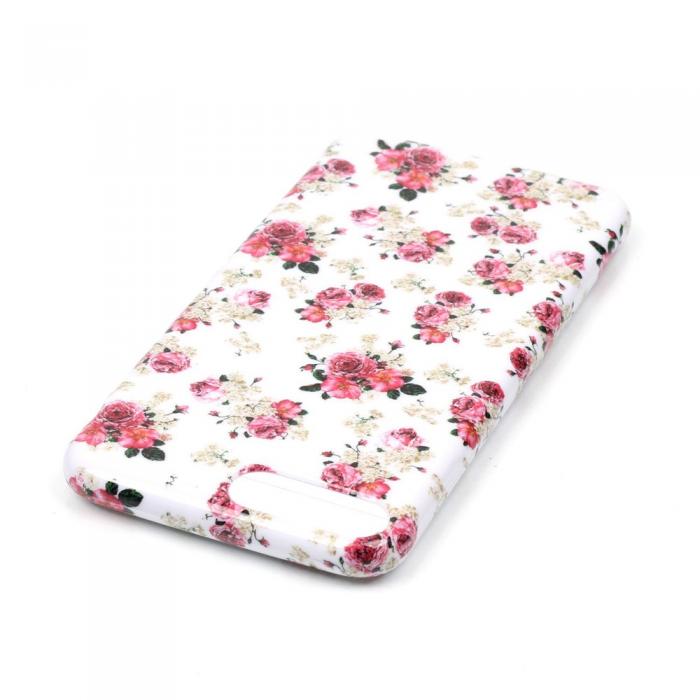 UTGATT5 - Mobilskal till iPhone 7 Plus - Rosa Blommor