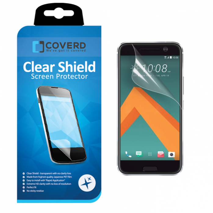 UTGATT5 - CoveredGear Clear Shield skrmskydd till HTC 10
