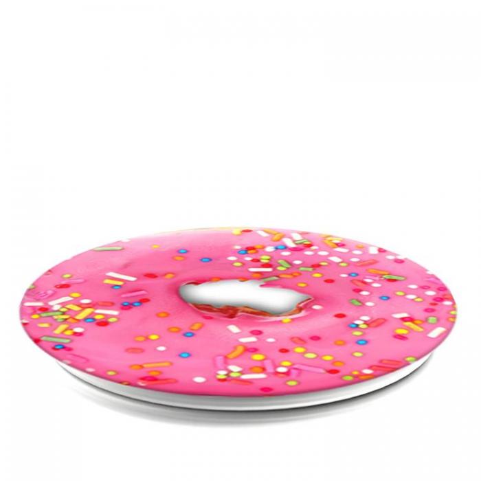 UTGATT5 - POPSOCKETS Pink Donut Grip med Stllfunktion