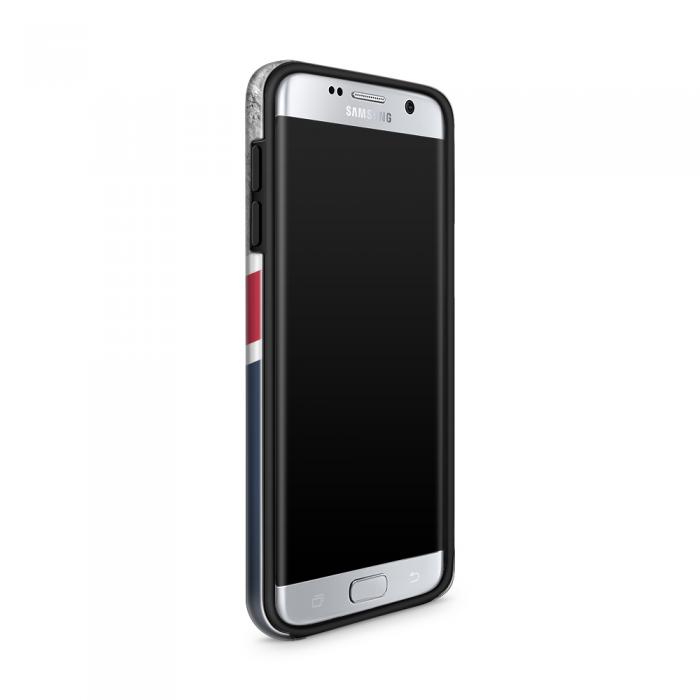 UTGATT5 - Tough mobilskal till Samsung Galaxy S7 Edge - Marble New England