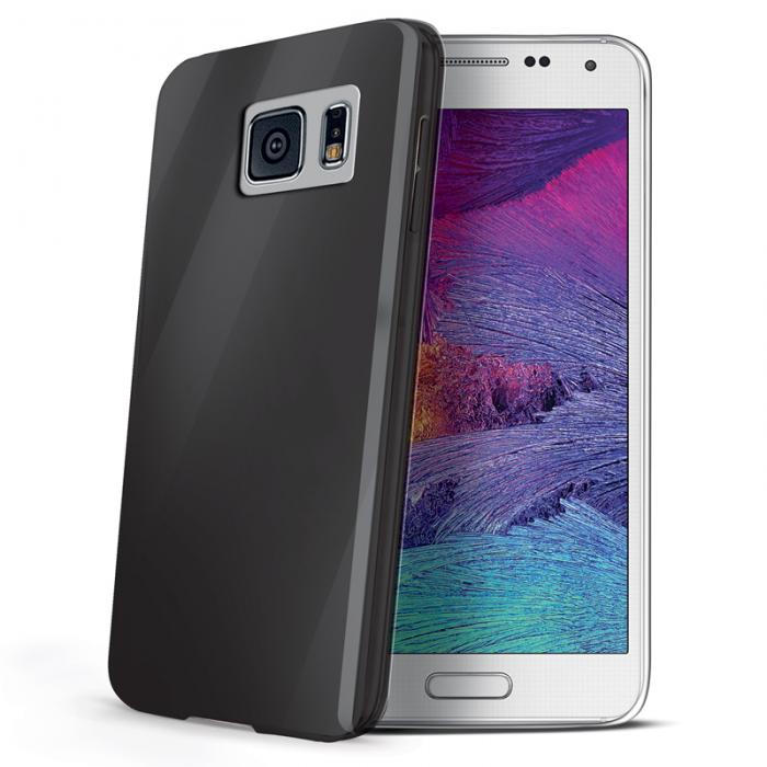 UTGATT5 - Celly Gelskin TPU Cover till Samsung Galaxy S6 - Svart