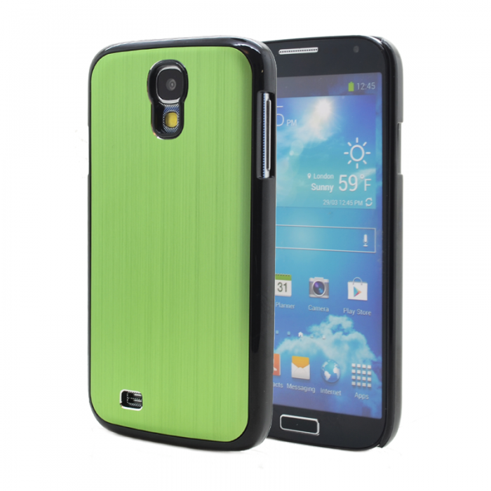UTGATT4 - Metal Brushed Baksideskal till Samsung Galaxy S4 i9500 - (Grn)