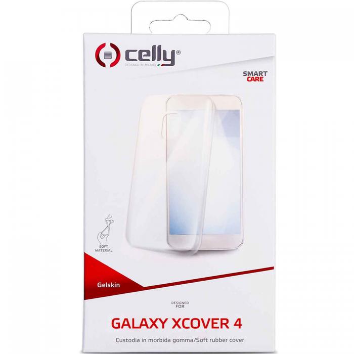 UTGATT4 - Celly Gelskin TPU Cover Samsung Galaxy Xcover 4 - Transparent