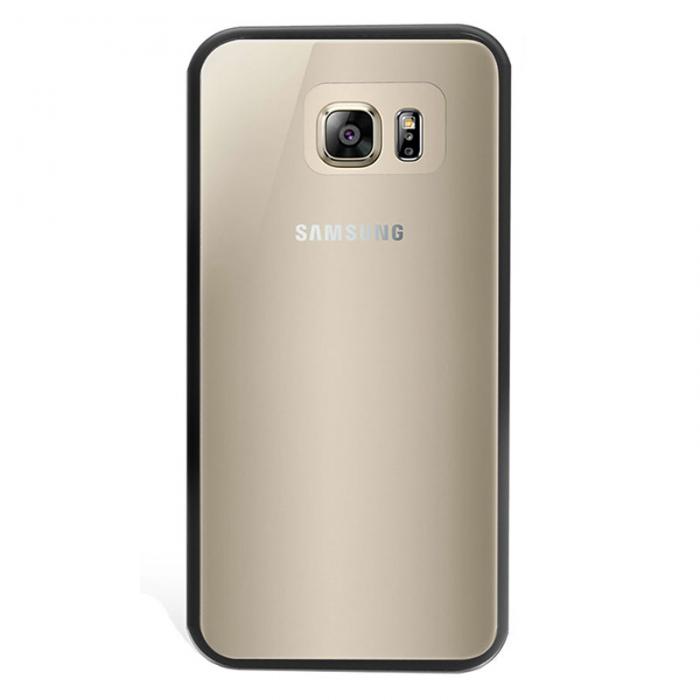 UTGATT5 - Muvit Crystal Skal till Samsung Galaxy S7 - Svart/Transparent